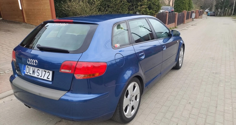 Audi A3 cena 21000 przebieg: 257000, rok produkcji 2007 z Sucha Beskidzka małe 106